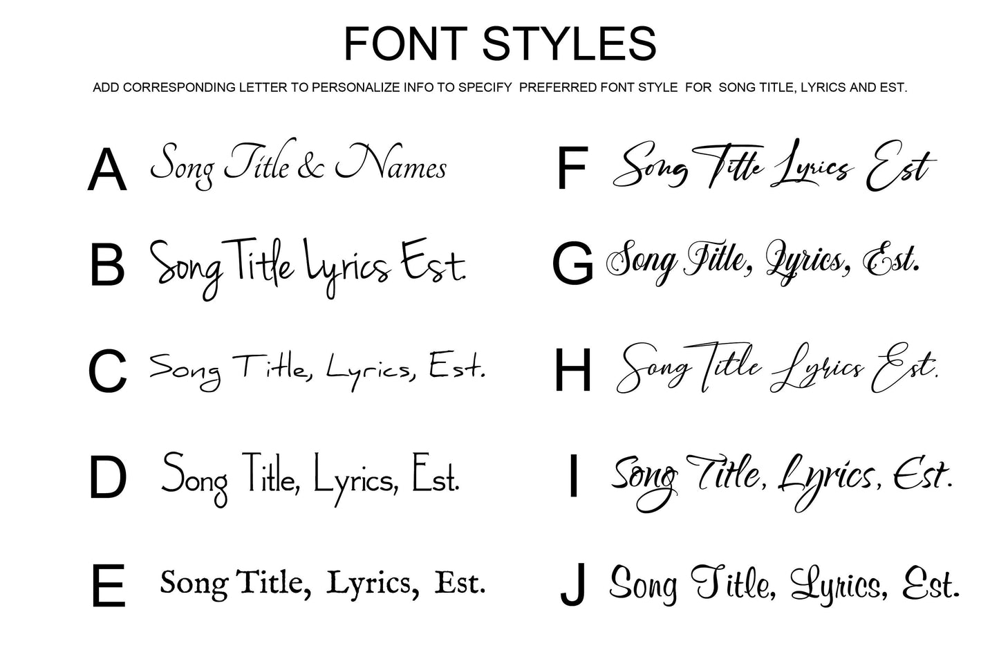 Custom Wedding Song Sign on Iron - HoneycombProverbs - Signs - Iron Anniversary Gifts