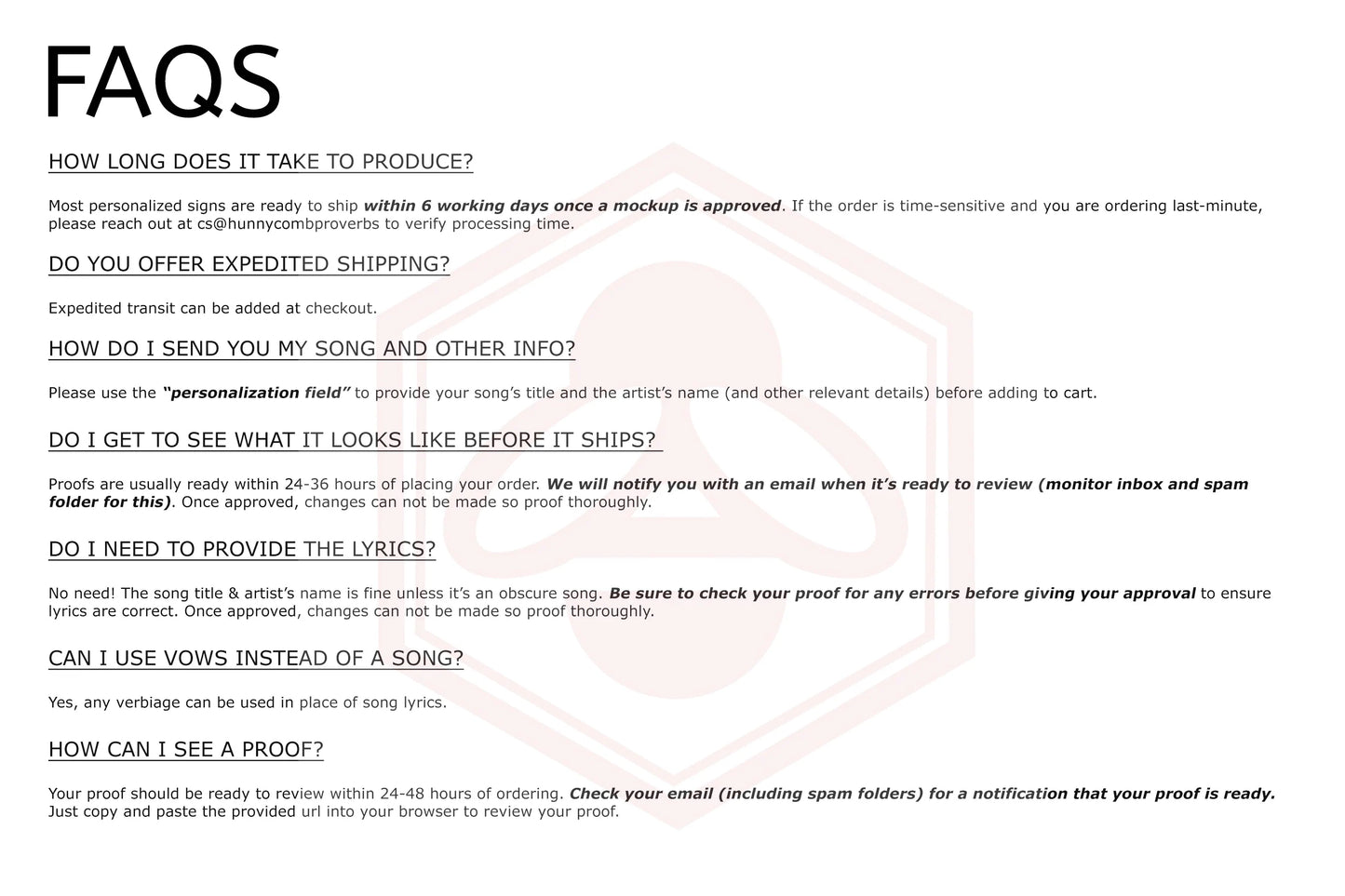 Infinity Heart Custom Song Lyric Sign on Copper