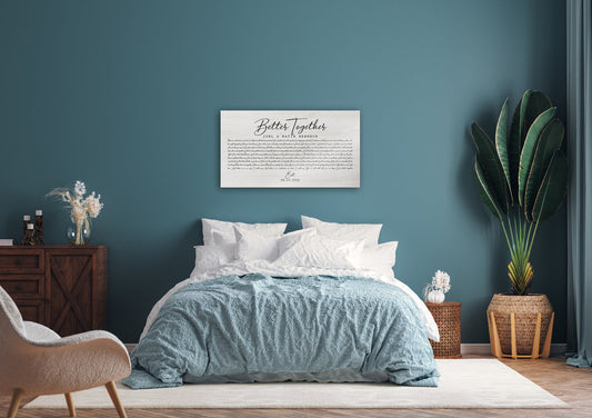 Personalized Wood Gift, 5th Anniversary