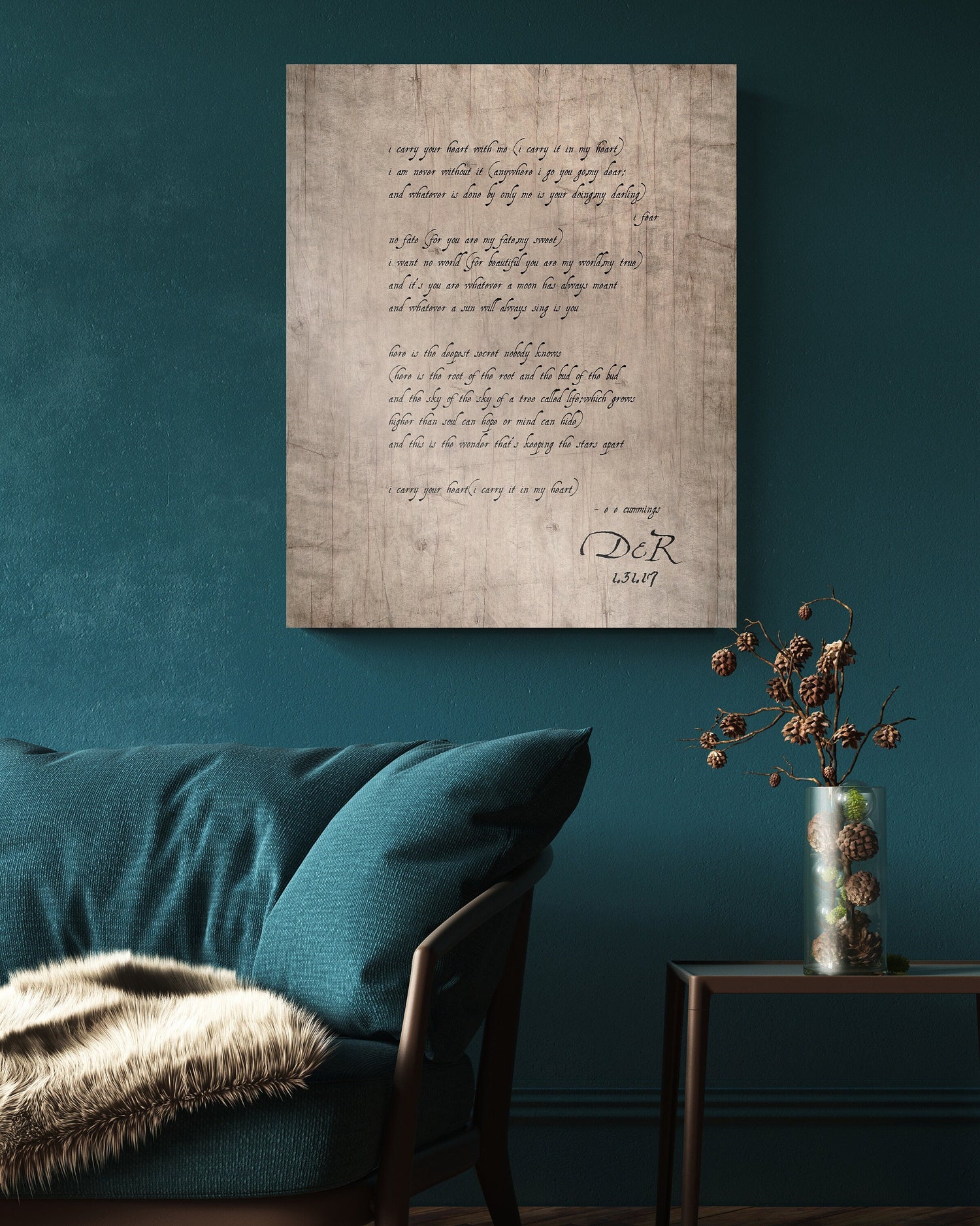 Monogrammed Plaques and Wall Art