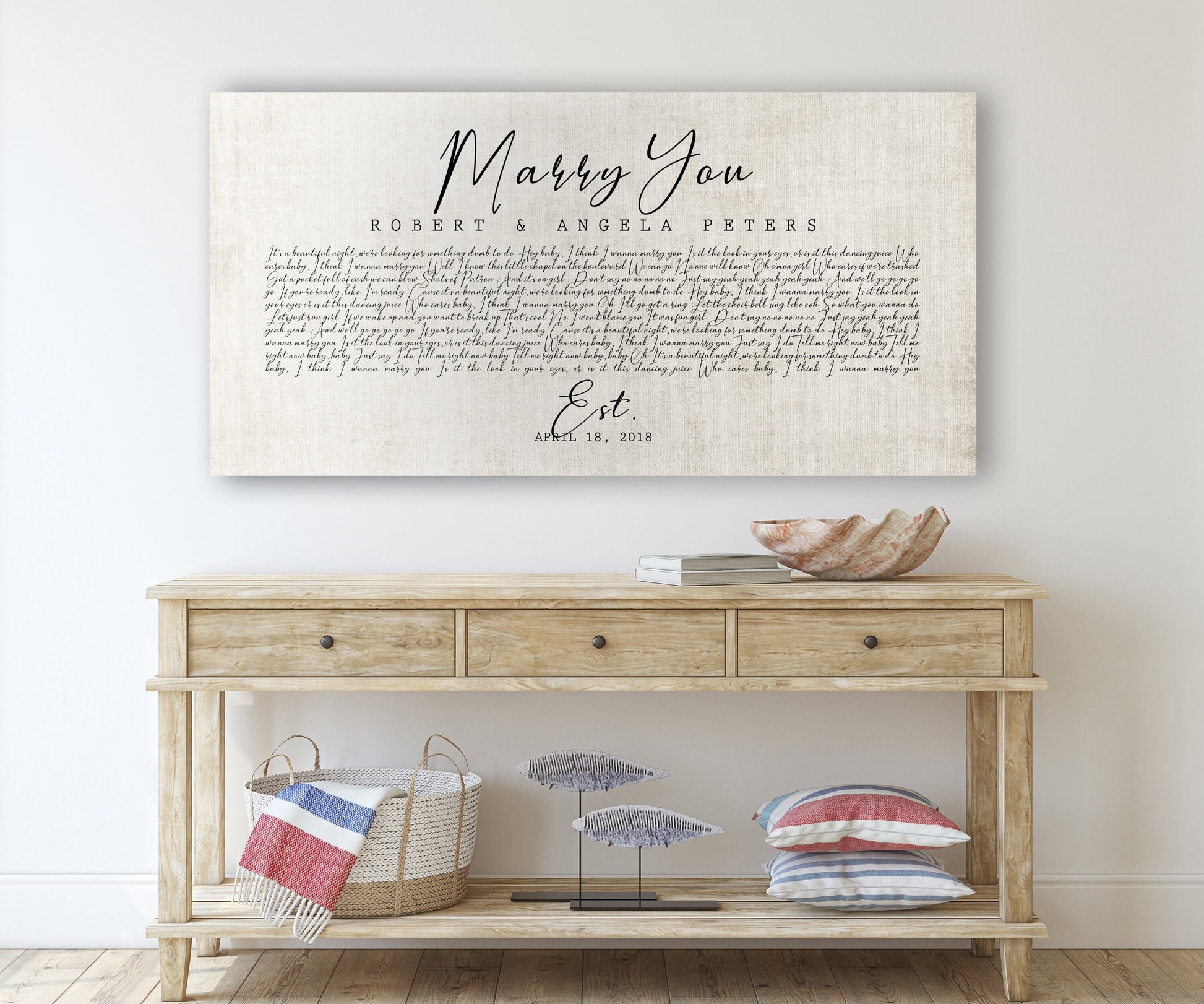 Wedding Song on Cotton - HoneycombProverbs - Signs - 2nd Year Cotton Art