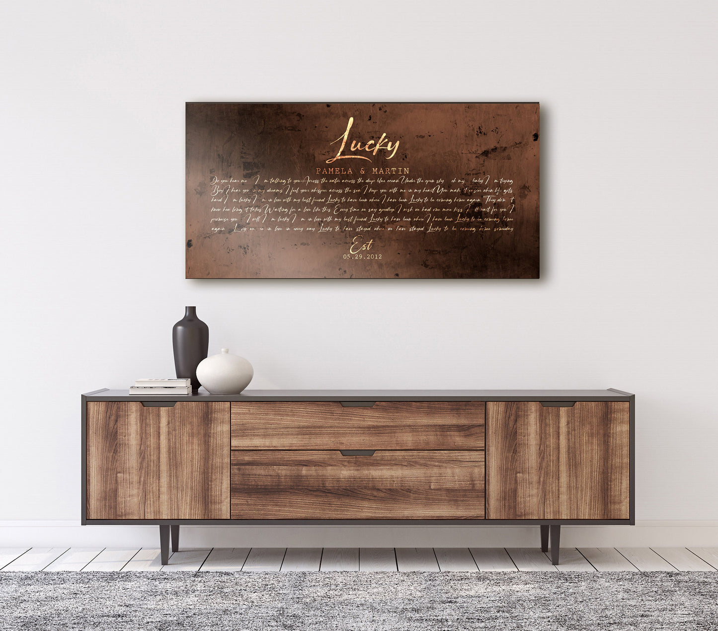 Bronze Gift, Wedding Song on Bronze - HoneycombProverbs - Signs - Bronze Anniversary Gifts