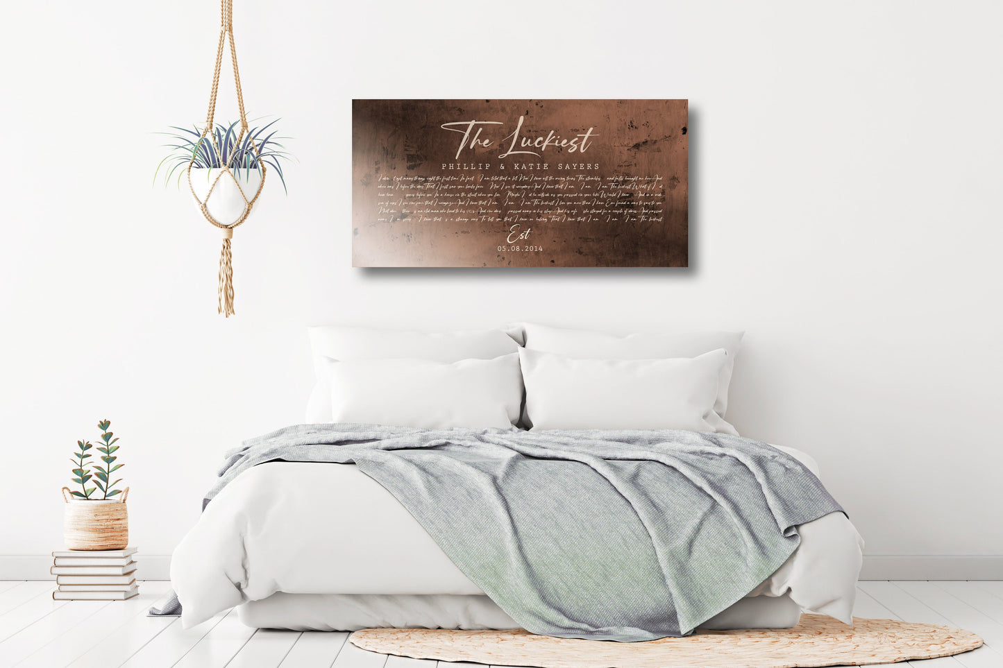 Bronze Gift, Wedding Song on Bronze - HoneycombProverbs - Signs - Bronze Anniversary Gifts