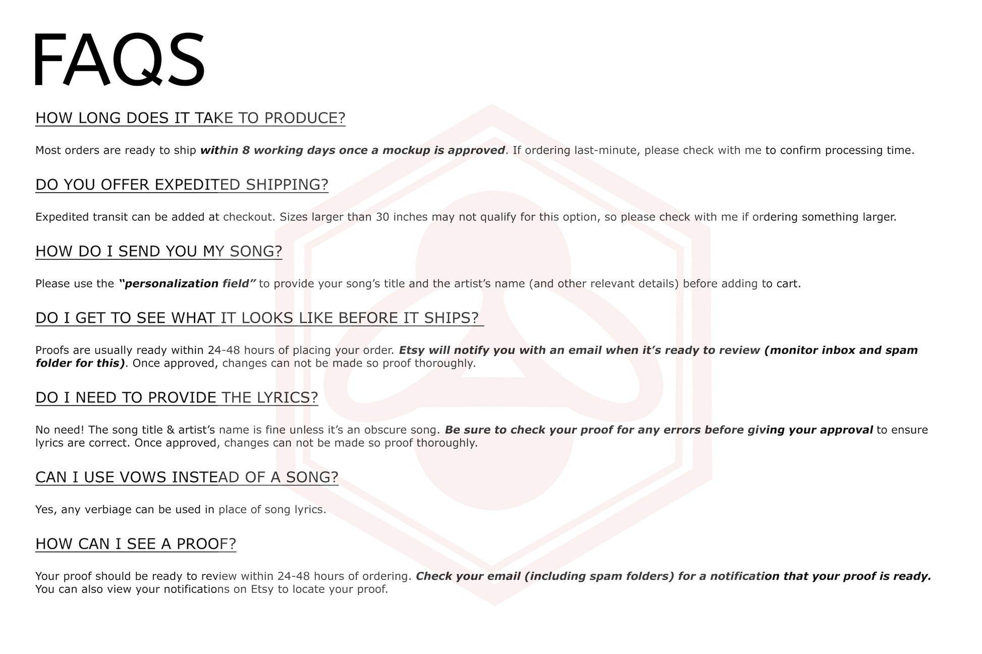 Custom Country Tin Wedding Song Lyric Sign - HoneycombProverbs - Signs - Tin Anniversary Gifts