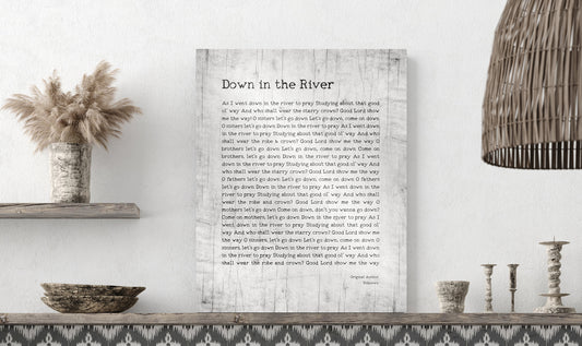 Custom Farmhouse Wood Hymn Decor - HoneycombProverbs - Religious Home & Decor - Christian Wall Art