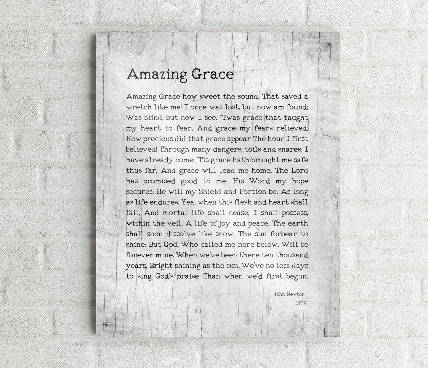 
                  
                    Amazing Grace, Personalized Hymn Wall Decor, Custom Song, Christian Song Lyrics, Worship Song Lyrics, Music art, Music lover gift, Print
                  
                