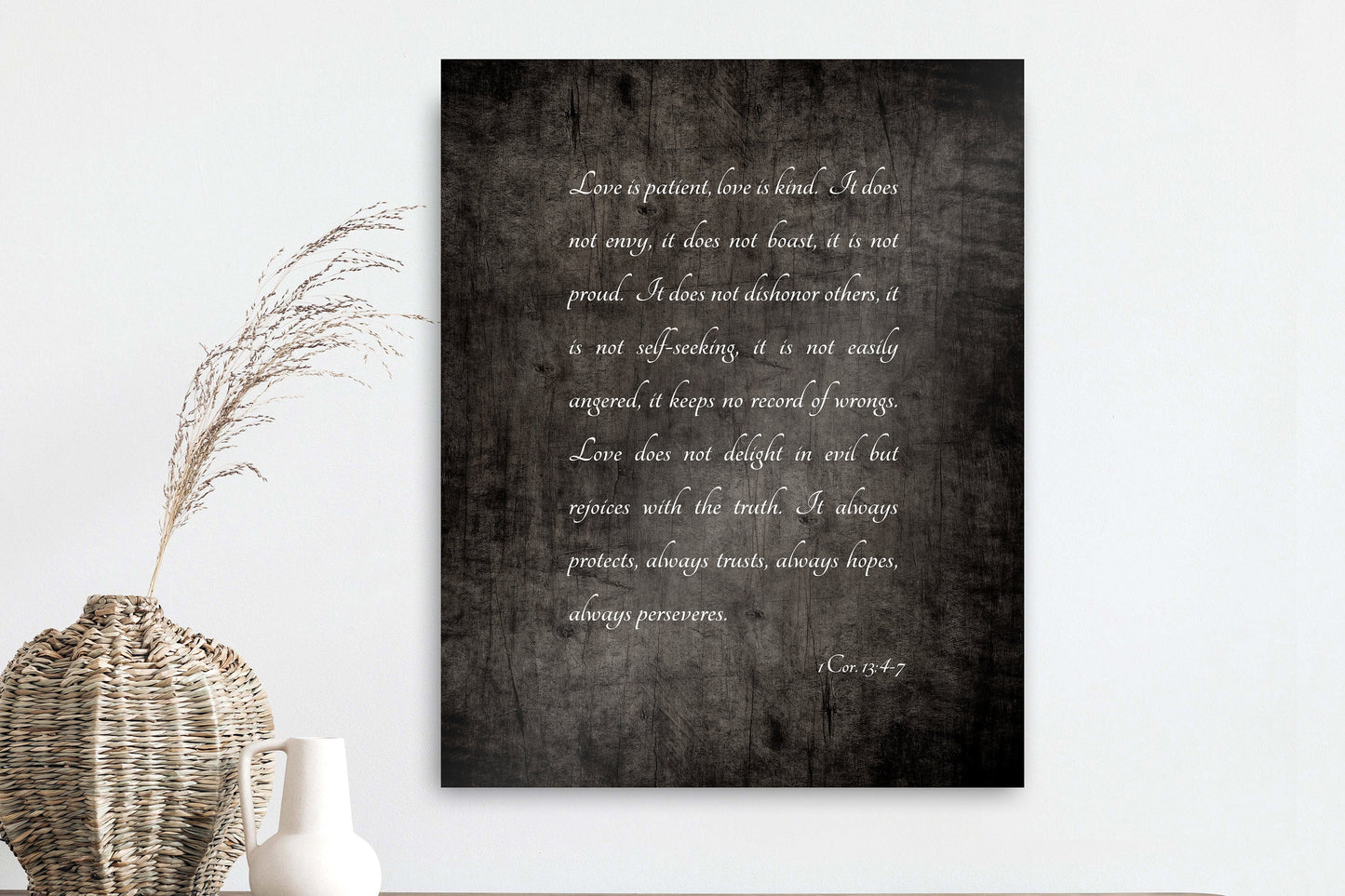 
                  
                    Refined, Personalized Bible Verse on Wood, Rustic Decor, Custom Scripture gift, Rustic Quote Sign, Encouraging Bible Art, Farmhouse, for him
                  
                