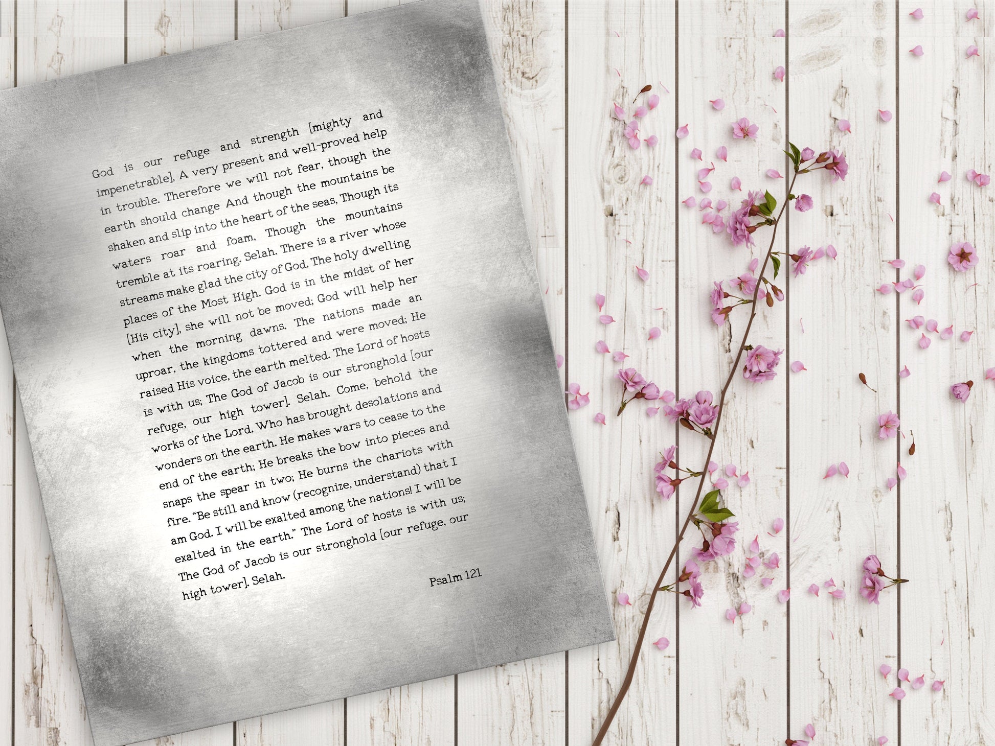 Rustic Personalized Bible Verse on Metal - HoneycombProverbs - Signs - Christian Wall Art