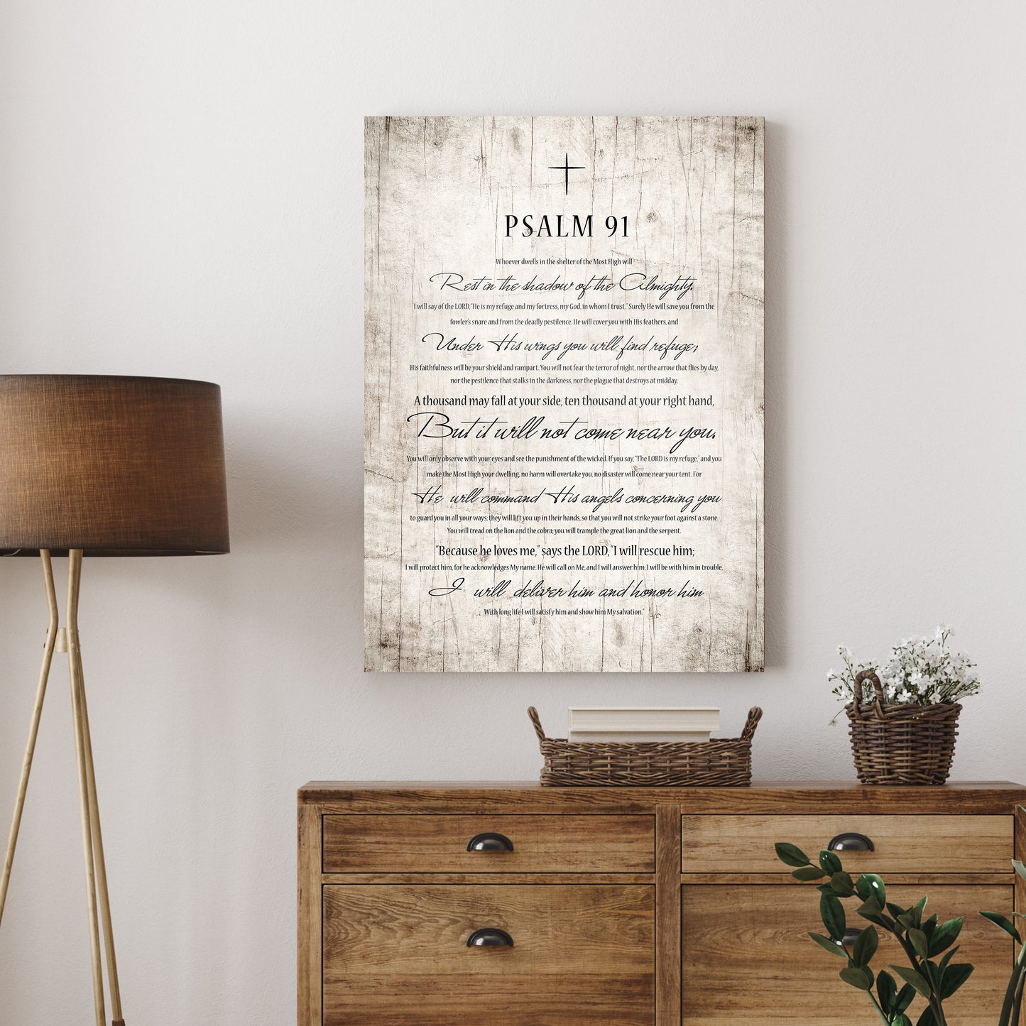 Soldier's Prayer Plaque, Weathered - HoneycombProverbs - Religious Home & Decor - Christian Wall Art