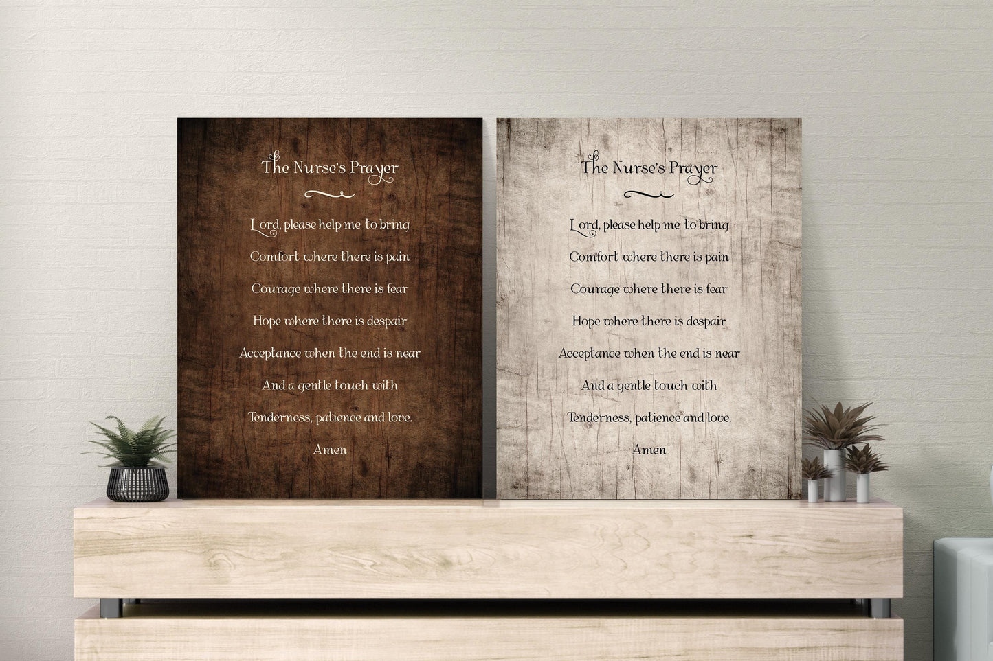 
                  
                    Retirement gift for Nurse, The Nurses Prayer Wood Sign, Prayer for Nurses, Caregiver Gift, National Nurse Day, Gift for Hospice Worker
                  
                