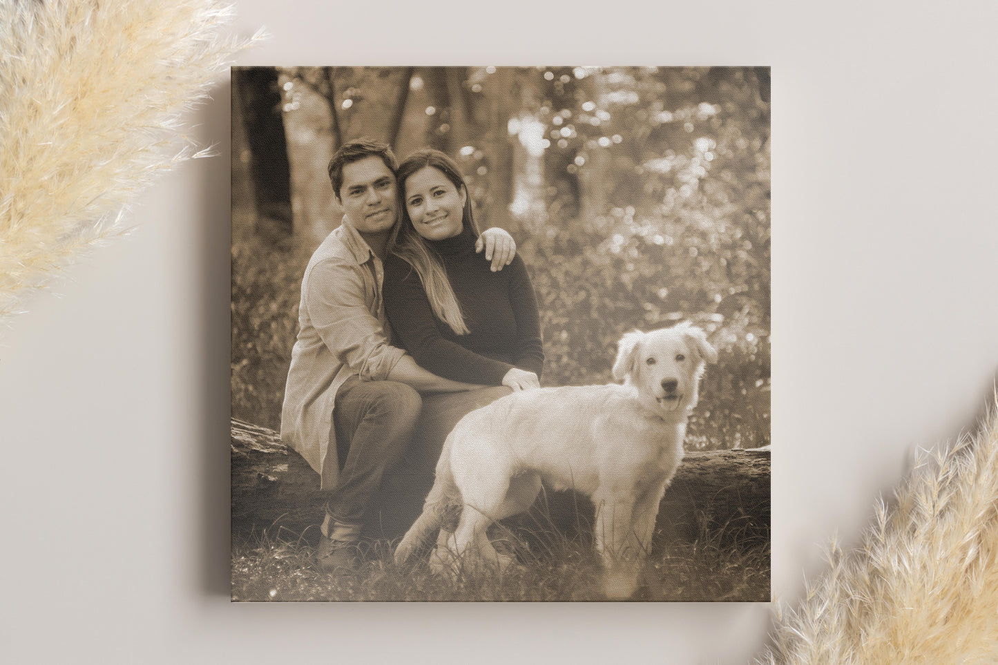 
                  
                    Sepia Tone Custom Photo Canvas
                  
                