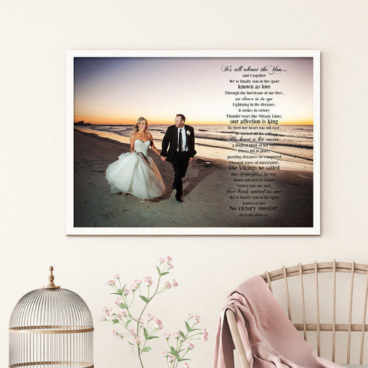 First Dance Photo and Lyrics - Fine art and canvas personalized anniversary and inspirational gifts