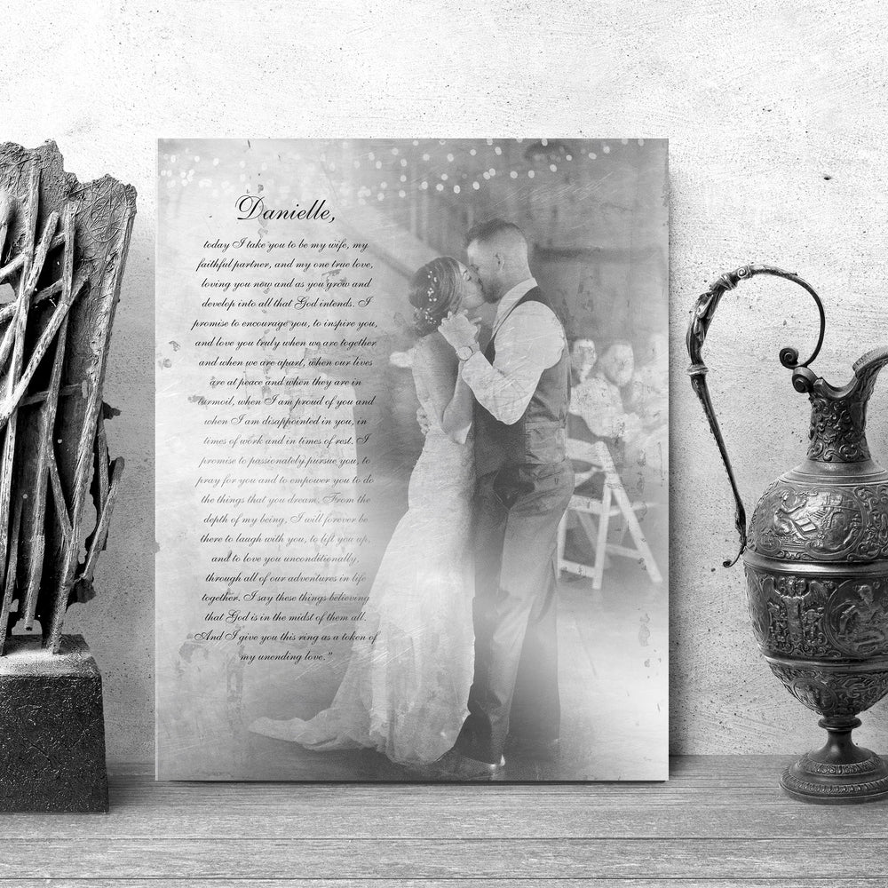 
                  
                    Rustic Tin Photo Gift with Words
                  
                