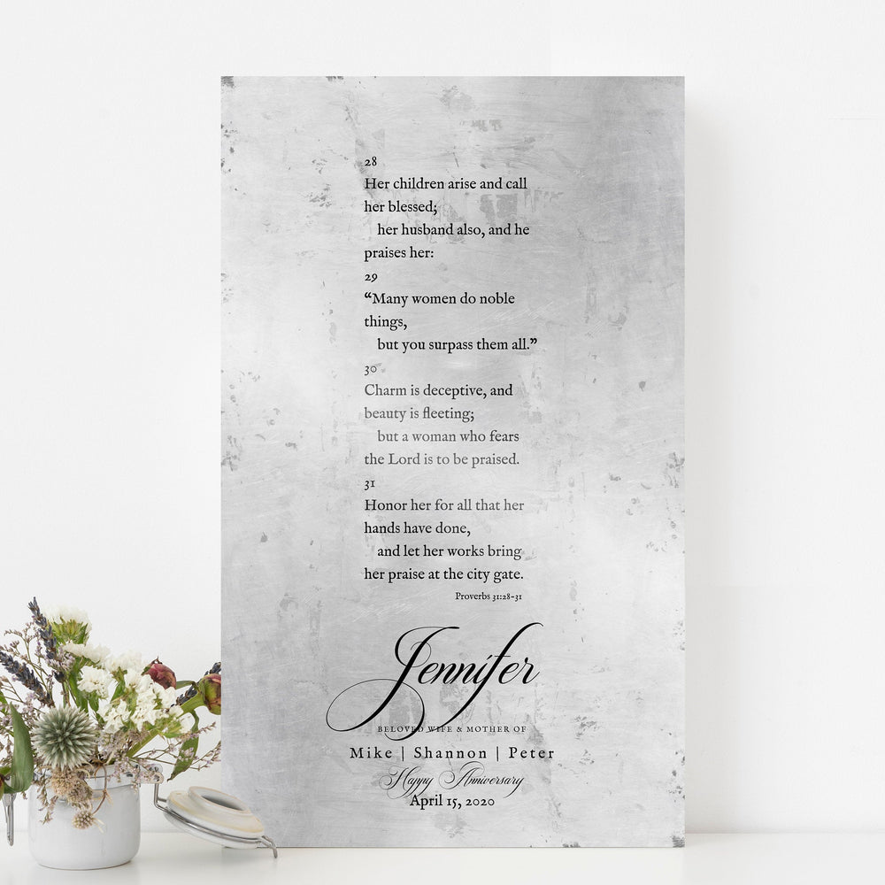 
                  
                    Personalized Proverbs 31 Sign
                  
                