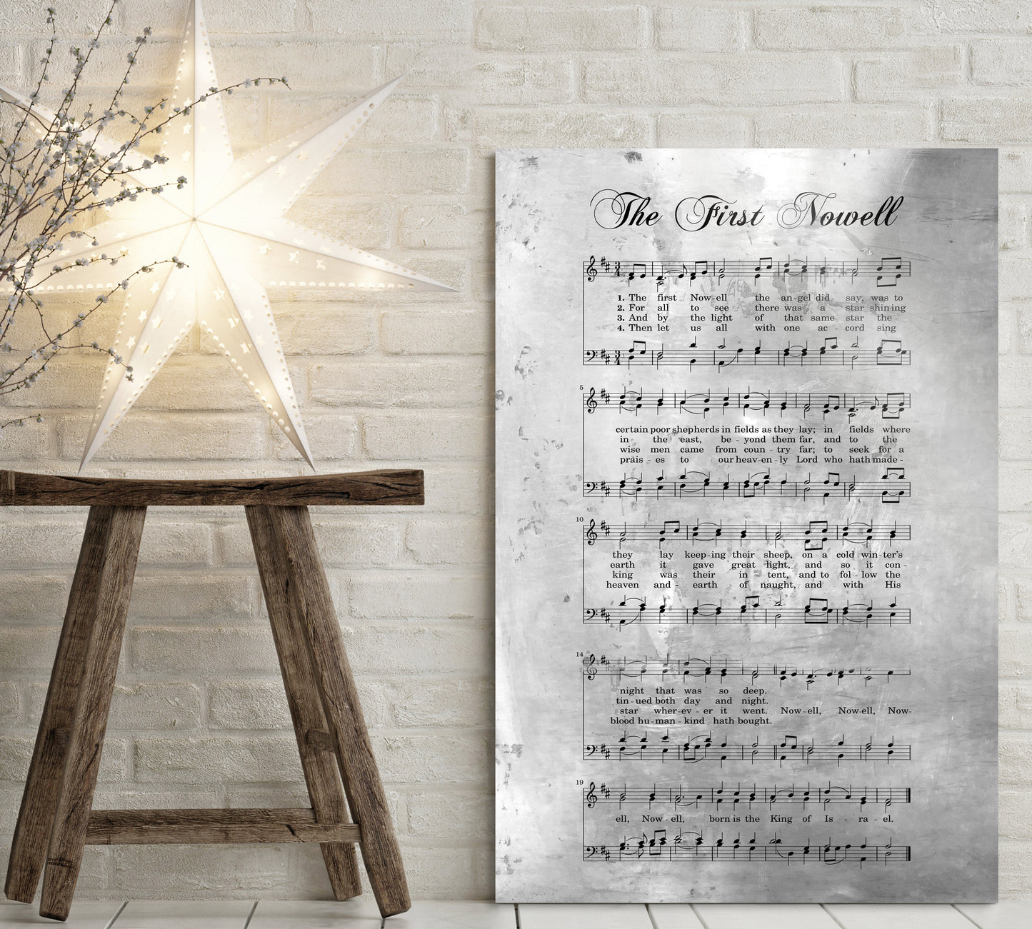 
                  
                    The first Noel, Sheet Music Print, Farmhouse Christmas, Gift for chior, Religious Gift, sign, Metal Christmas Sign, Rustic Christmas Decor
                  
                