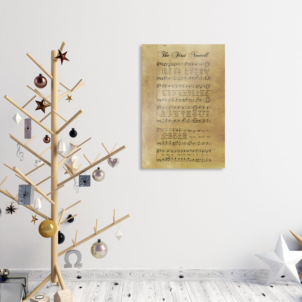 
                  
                    Sheet music Gift, Sheet Music Print, Farmhouse Christmas, Gift for chior, Religious Gift, sign, Metal Christmas Sign, Rustic Christmas Decor
                  
                