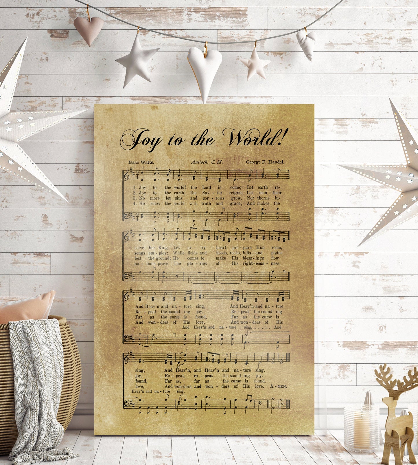 
                  
                    Joy to the World, Rustic Christmas Decor, Sheet music Gift, Farmhouse Christmas, Gift for chior, Religious Gift, sign, Metal Christmas Sign
                  
                