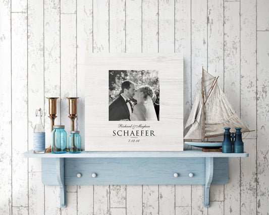 Photo on Wood, 5 year wood anniversary gift