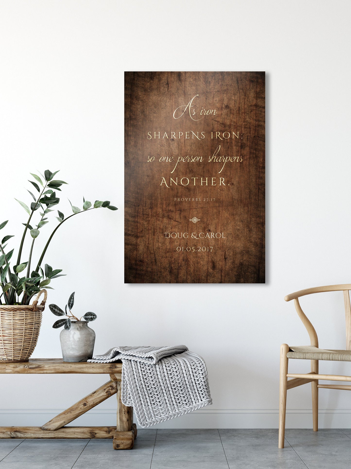 
                  
                    5th Anniversary Gift for Her, Wood Anniversary Gift
                  
                