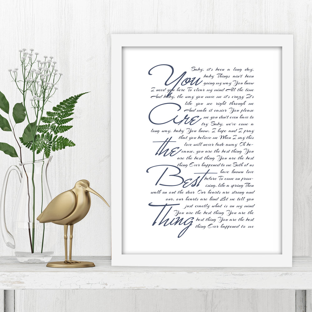 
                  
                    First Dance Song Print - Fine art and canvas personalized anniversary and inspirational gifts
                  
                